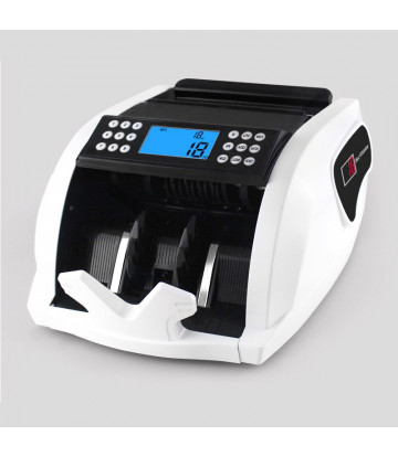 FT2050 Compteur d’argent Nouveau LCD Display Money Bill Counters Counterfeit Detector UV & MG Cash Bank 110V 220V EU US Counting